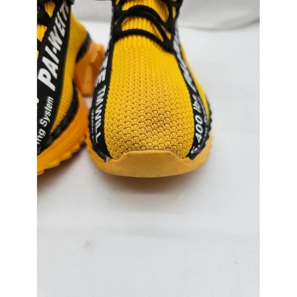 PAI-WEITE Shoes Size 39  Chinese Yellow Black Weight Securing System Unisex - Picture 7 of 8